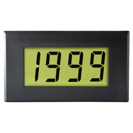 Ampermetru Digital LCD 3.5 Cifre pentru Panou DPM 942-BL | Electronic-mag.ro | Componente Electronice