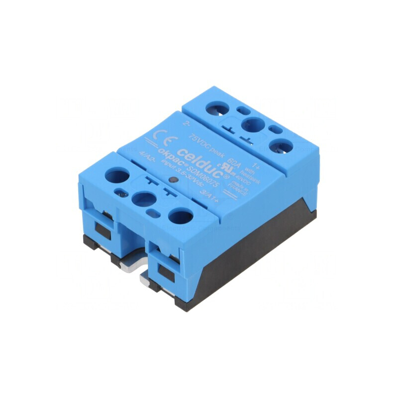 Releu Semiconductor 60A 1-Fazat 3,5-32VDC 5-40VDC | Electronic-mag.ro | Componente Electronice Releu Semiconductor 60A 1-Fazat 3,5-32VDC 5-40VDC | Electronic-mag.ro | Componente Electronice