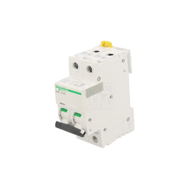Întrerupător de Supracurent 10A 2P 15kA 230/400VAC | Electronic-mag.ro | Componente Electronice
