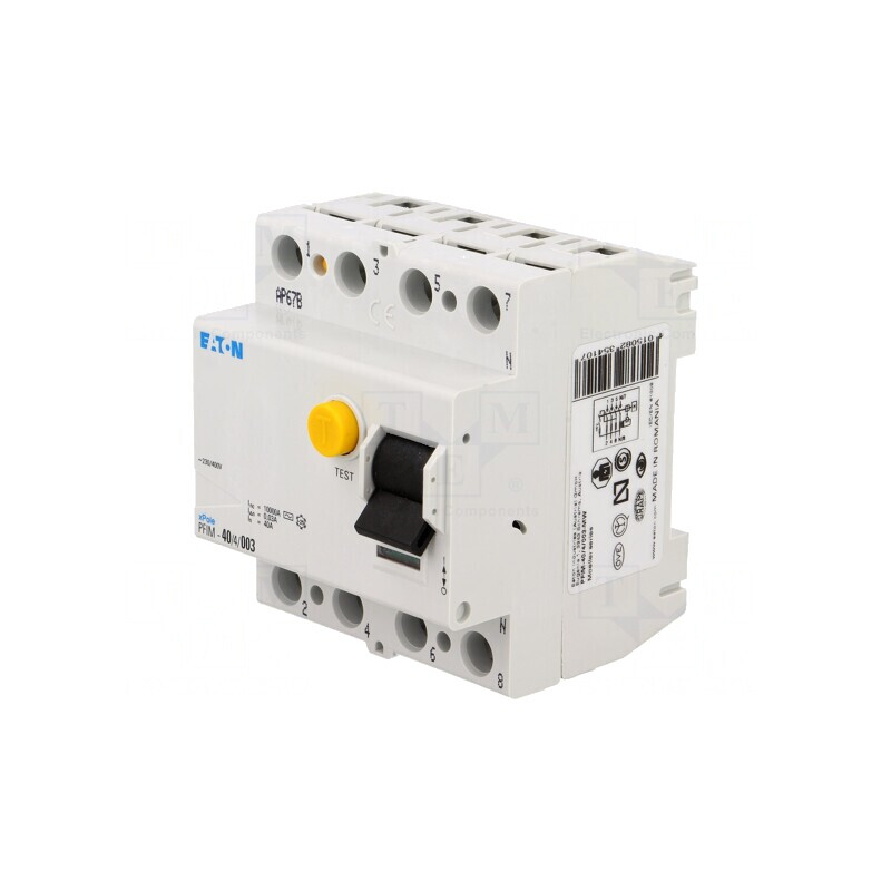 Întrerupător diferenţial 40A 30mA 4P 400VAC | Electronic-mag.ro | Componente Electronice
