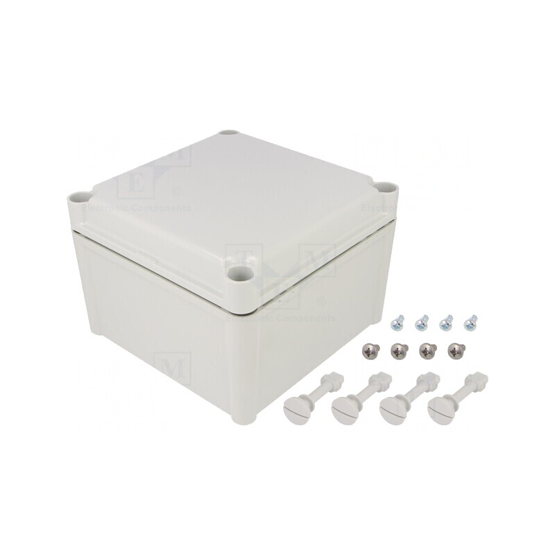 Carcasă Universală Policarbonat 188x188x130mm | Electronic-mag.ro | Componente Electronice