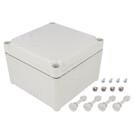 Carcasă Universală Policarbonat 188x188x130mm | Electronic-mag.ro | Componente Electronice