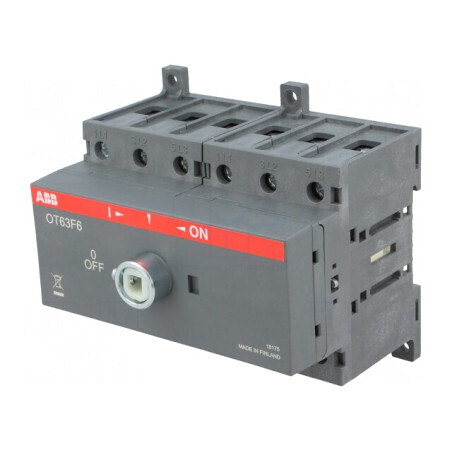 Separator-întrerupător 6P 63A pentru şină DIN | Electronic-mag.ro | Componente Electronice