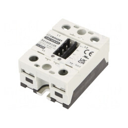 Releu Semiconductor Monofazat 10-30VDC 50A 48-660VAC | Electronic-mag.ro | Componente Electronice
