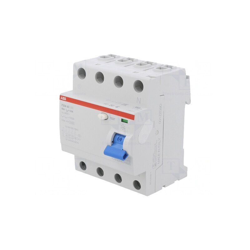 Întrerupător diferențial 63A 300mA 4P 400V | Electronic-mag.ro | Componente Electronice Întrerupător diferențial 63A 300mA 4P 400V | Electronic-mag.ro | Componente Electronice