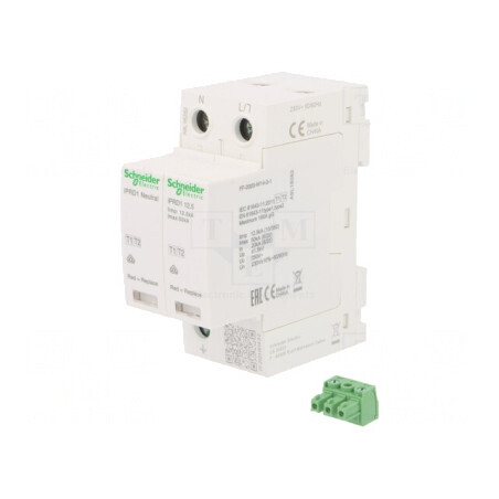 Limitator de Supratensiuni Tip 1 2P 1N pentru Șină DIN | Electronic-mag.ro | Componente Electronice