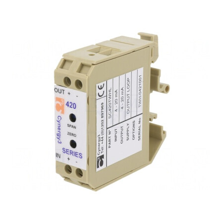 Adaptor Separator de Semnale pentru Șină DIN 4-20mA | Electronic-mag.ro | Componente Electronice
