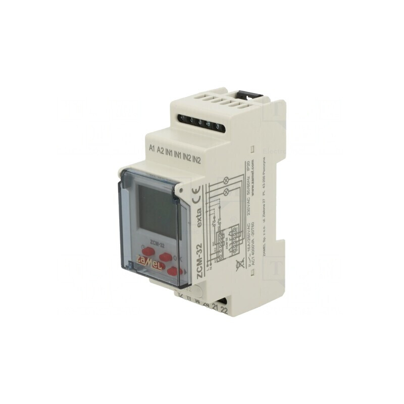 Întrerupător Temporizator 1 An SPDT 230VAC ZCM-32 | Electronic-mag.ro | Componente Electronice