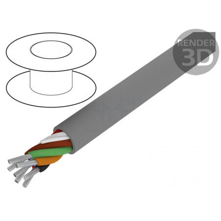 Cablu Alpha Essential neecranat 7x18AWG 30,5m | Electronic-mag.ro | Componente Electronice
