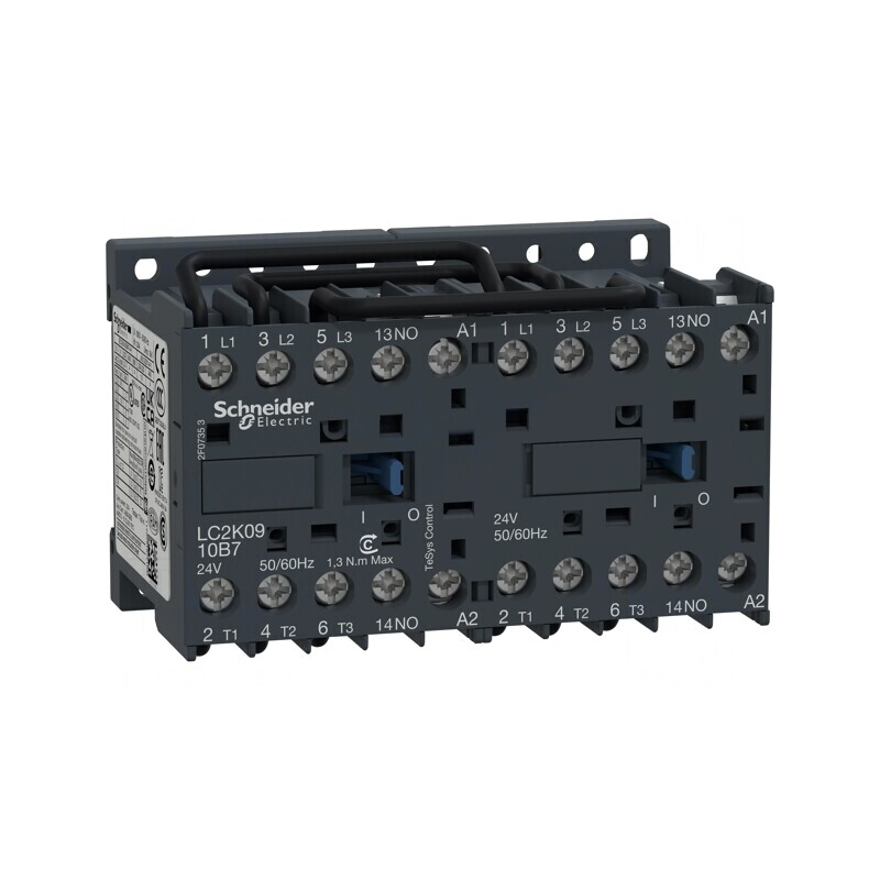 Contactor Reversibil 3 Poli cu 3 Contacte Auxiliare NO | Electronic-mag.ro | Componente Electronice