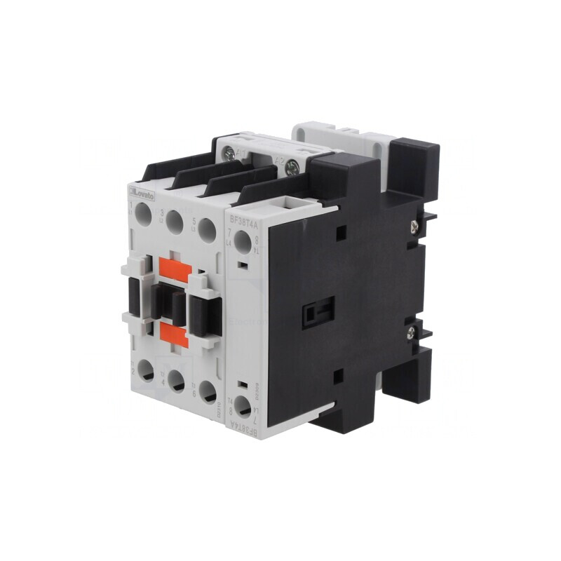 Contactor 4P NO 4x 230VAC 38A DIN 61mm | Electronic-mag.ro | Componente Electronice
