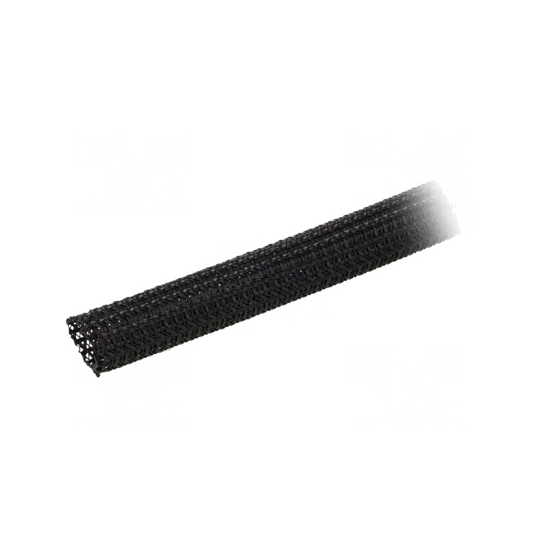 Trese din Poliester Neagră 12,7mm | Electronic-mag.ro | Componente Electronice