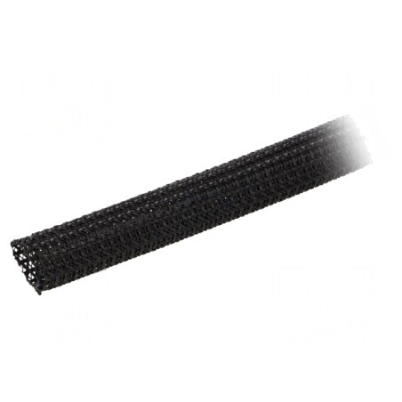 Trese din Poliester Neagră 12,7mm | Electronic-mag.ro | Componente Electronice