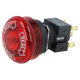 Comutator de Siguranță cu LED 24V IP65 2 NC
