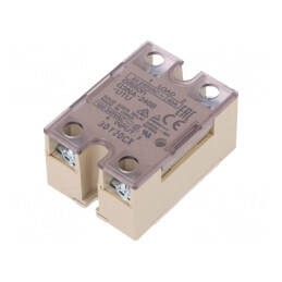 Releu semiconductor 40A 24-240VAC 100-240VAC | Electronic-mag.ro | Componente Electronice