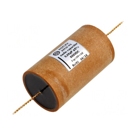 Condensator 0,68uF 600VDC Cupru-Polipropilenă-Hârtie | Electronic-mag.ro | Componente Electronice
