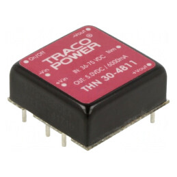 Convertor DC/DC 30W 36-75V la 5V 6000mA THN 30-4811 | Electronic-mag.ro | Componente Electronice