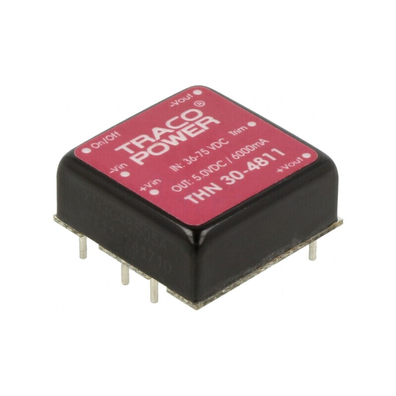 Convertor DC/DC 30W 36-75V la 5V 6000mA THN 30-4811 | Electronic-mag.ro | Componente Electronice Convertor DC/DC 30W 36-75V la 5V 6000mA THN 30-4811 | Electronic-mag.ro | Componente Electronice