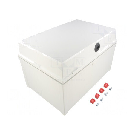 Carcasă montare pe perete gri 200x300x180mm | Electronic-mag.ro | Componente Electronice