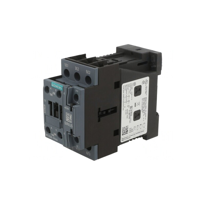 Contactor 3P NO x3 Aux 24VDC 25A | Electronic-mag.ro | Componente Electronice Contactor 3P NO x3 Aux 24VDC 25A | Electronic-mag.ro | Componente Electronice
