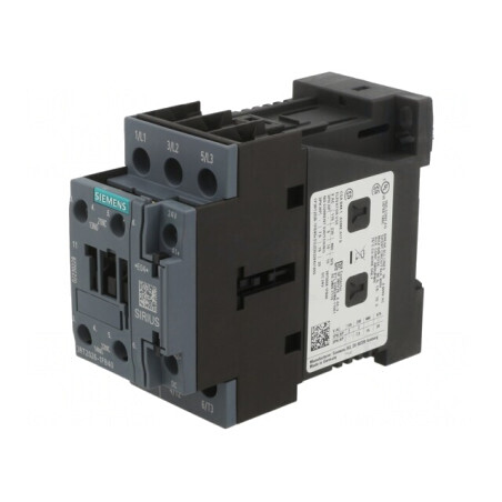 Contactor 3P NO x3 Aux 24VDC 25A | Electronic-mag.ro | Componente Electronice