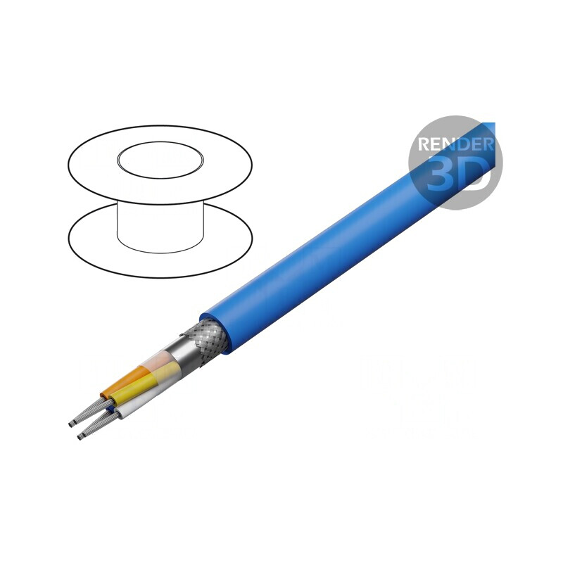 Cablu EtherRail® exterior 5e feroviar Cu | Electronic-mag.ro | Componente Electronice