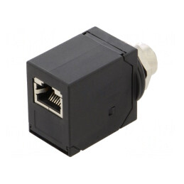 Adaptor M12 Mamă la RJ45 ProfiNET | Electronic-mag.ro | Componente Electronice