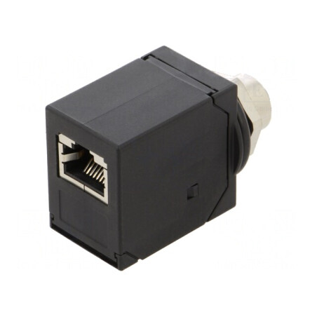 Adaptor M12 Mamă la RJ45 ProfiNET | Electronic-mag.ro | Componente Electronice