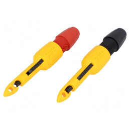 Terminal de măsurare negru şi roşu 4mm FLUKE TP81