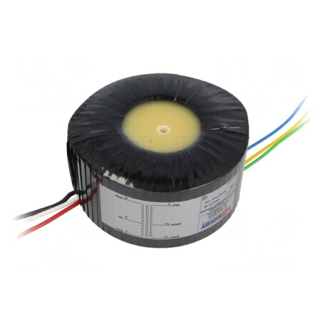 Transformator Difuzor 40VA Ø115x65mm 0,01-56kHz 100mA TTG-EL34SE | Electronic-mag.ro | Componente Electronice