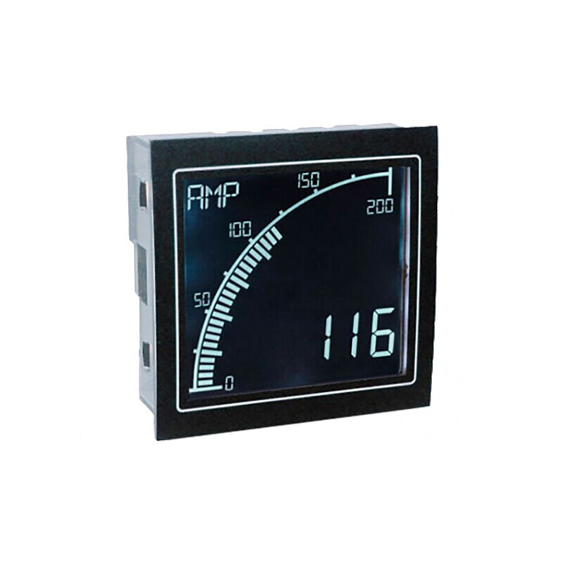 Ampermetru Digital Programabil 0-5A 10kA1 pentru Montare | Electronic-mag.ro | Componente Electronice