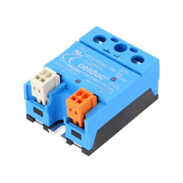 Releu semiconductor 1-fazat 75A 7-30VDC 150-510VAC | Electronic-mag.ro | Componente Electronice