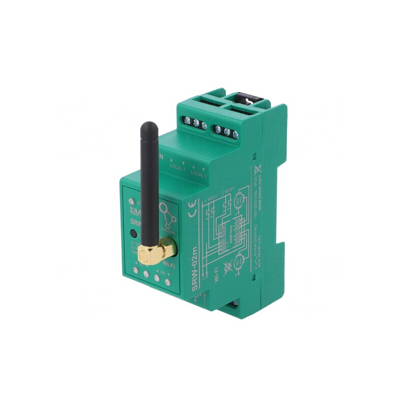 Controler Jaluzele SUPLA SRW-02M 230VAC DIN IP20 | Electronic-mag.ro | Componente Electronice