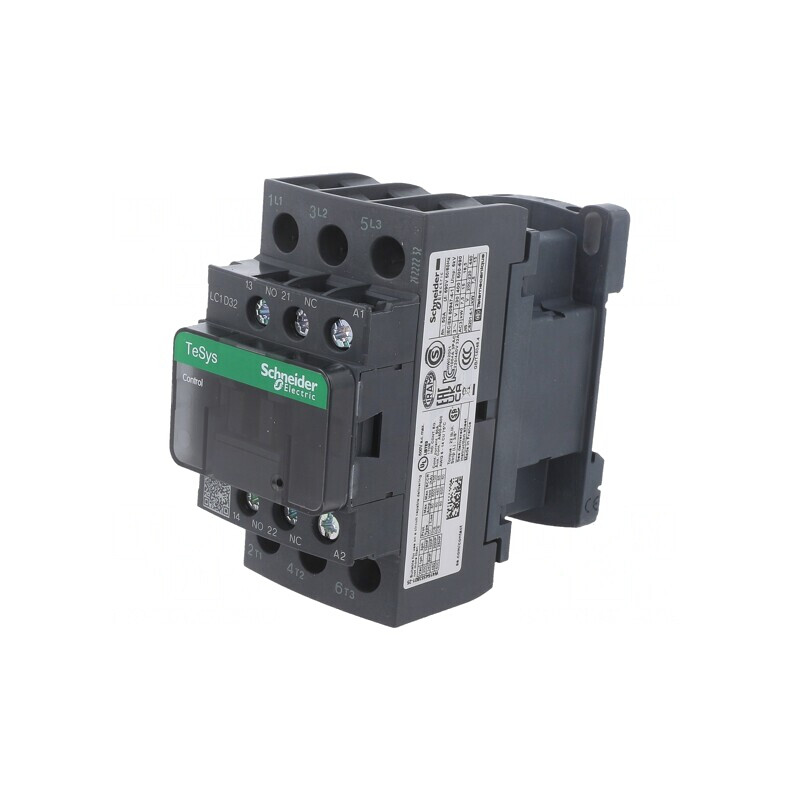 Contactor 3P 24VDC 32A NO NC | Electronic-mag.ro | Componente Electronice