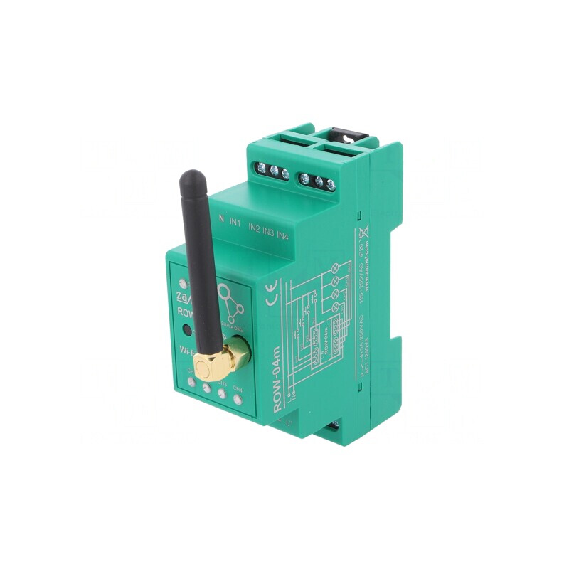 Controler 4 Canale SUPLA pentru Şină DIN 230VAC IP20 | Electronic-mag.ro | Componente Electronice