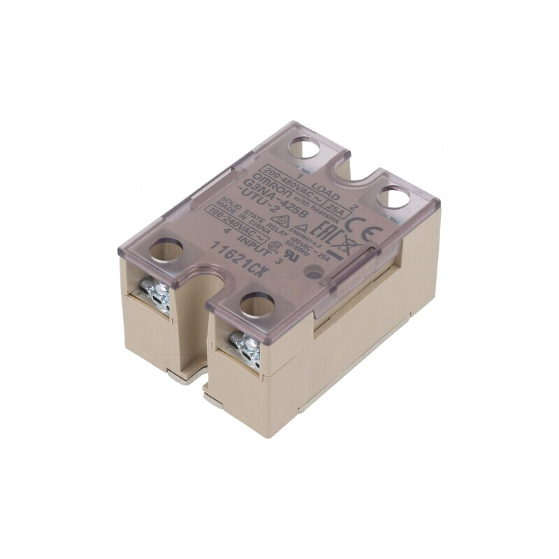 'Releu semiconductor 25A 100-240VAC' | Electronic-mag.ro | Componente Electronice