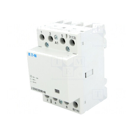 Contactor 4P 40A 230VAC NO Z-SCH230/40-40 | Electronic-mag.ro | Componente Electronice
