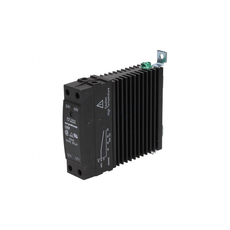 Releu Semiconductor Monofazat 30A 48-530VAC | Electronic-mag.ro | Componente Electronice