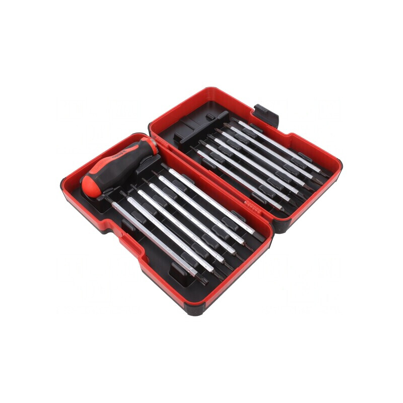 Set Capete Șurubelniță cu Etui 13 Bucăți | Electronic-mag.ro | Componente Electronice
