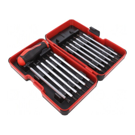 Set Capete Șurubelniță cu Etui 13 Bucăți | Electronic-mag.ro | Componente Electronice