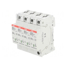 Limitator de Supratensiuni Tip 2 4 Poli 40kA pentru Șină DIN | Electronic-mag.ro | Componente Electronice
