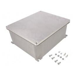 Carcasă Universală cu Lame de Fixare 257x307x121mm | Electronic-mag.ro | Componente Electronice