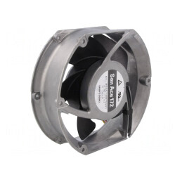 Ventilator: DC; axial; 48VDC; 172x150x51mm; 927,6m3/h; 78dBA