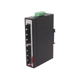 Switch Ethernet 8 Porturi 12-48VDC | Electronic-mag.ro | Componente Electronice