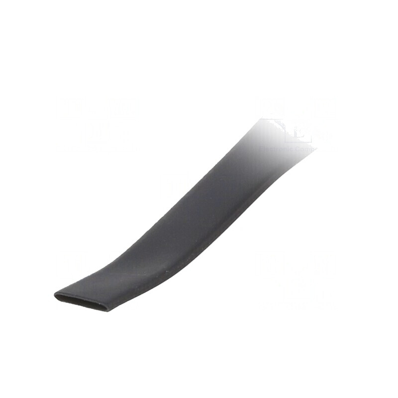 Manşon termocontractabil 4,8mm 30m Negru | Electronic-mag.ro | Componente Electronice
