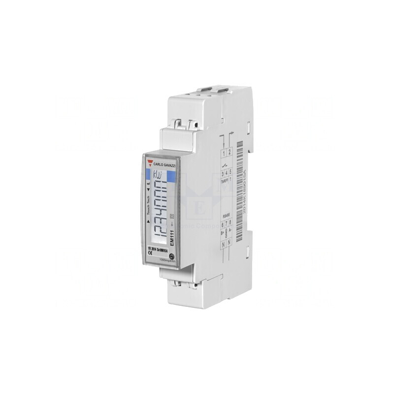 Contor digital monofazat pentru șină DIN LCD | Electronic-mag.ro | Componente Electronice