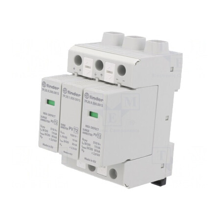 Limitator de Supratensiuni Tip 2 3 Poli 15kA pentru Șină DIN | Electronic-mag.ro | Componente Electronice