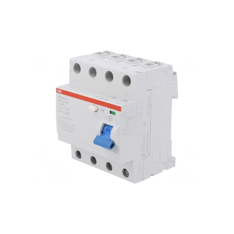 Întrerupător diferențial 63A 500mA 4P 400VAC | Electronic-mag.ro | Componente Electronice