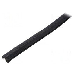 Ecran pentru Orificii și Margini EPDM/PVC 10m Negru | Electronic-mag.ro | Componente Electronice
