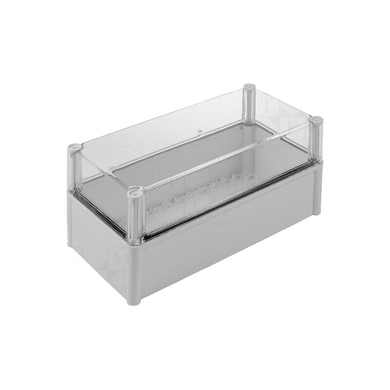 Carcasă Universală Gri 188x378x180mm PC IK08 | Electronic-mag.ro | Componente Electronice